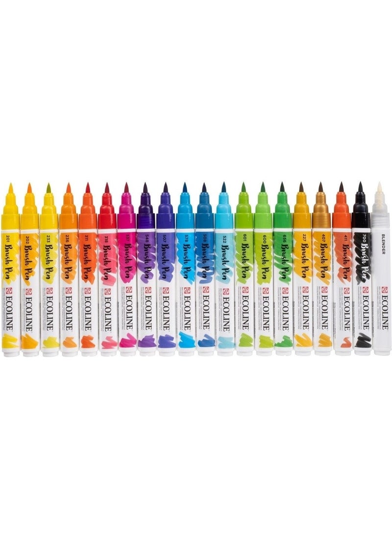 Ecoline Brush Pen 20LI Vivid Colors - pzsku/Z4F9644EC161BB26C6B0CZ/45/_/1730643313/c2e4f567-4175-4f69-8a14-46637a08aec8