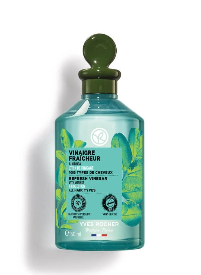 Yves Rocher Refresh Vinegar With Moringa - Rinsing Lotion For All Hair Types - Image 3