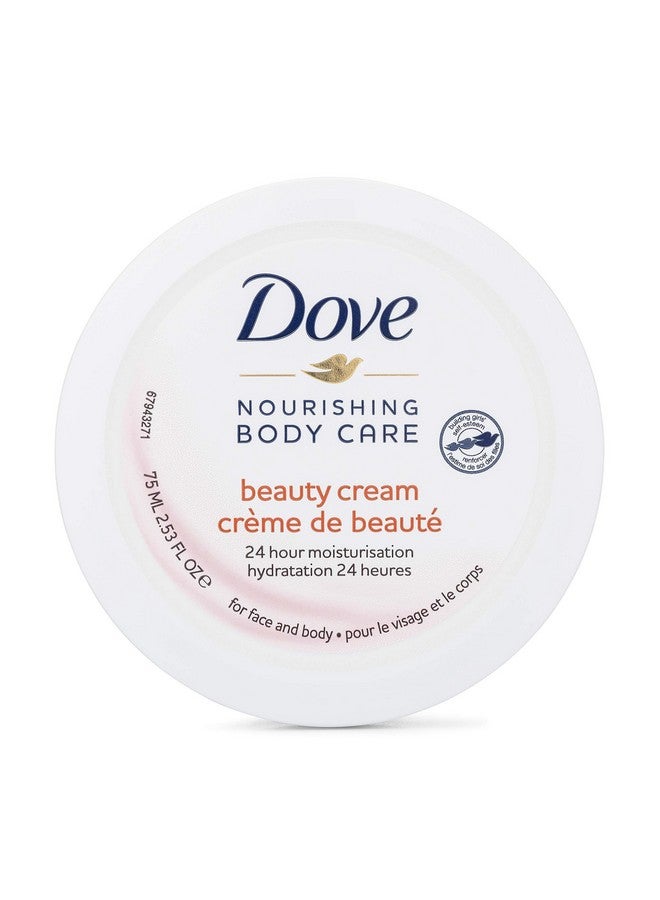 دوف كريم دوف المغذي للعناية بالجسم والوجه واليدين والجسم، لوشن مرطب للبشرة العادية إلى الجافة للنساء، مع ترطيب يدوم 24 ساعة، عبوة من 4 قطع، 2.53 أونصة لكل عبوة - Image 2