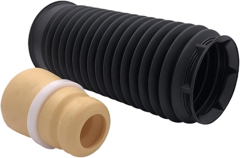QASULER Car Front Shock Absorber Buffer Rubber Boot Set - Image 1