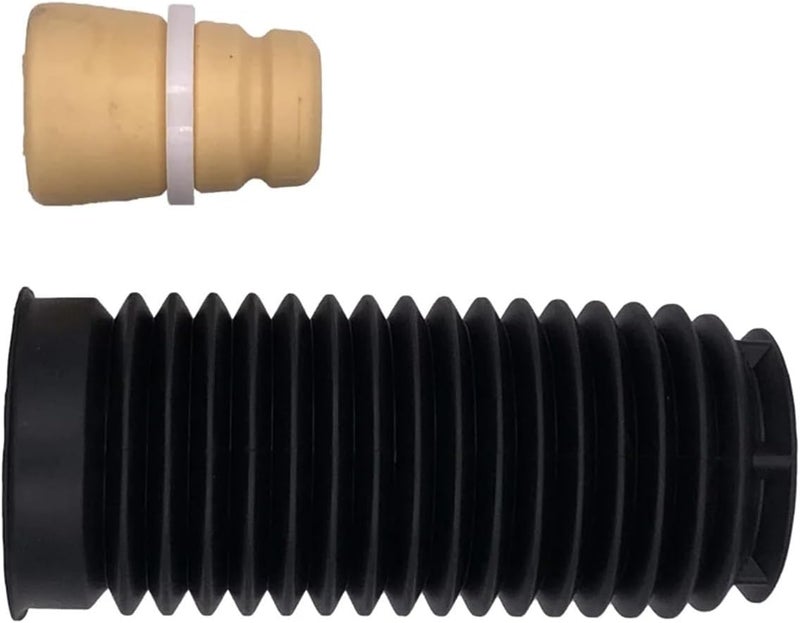 QASULER Car Front Shock Absorber Buffer Rubber Boot Set - Image 4