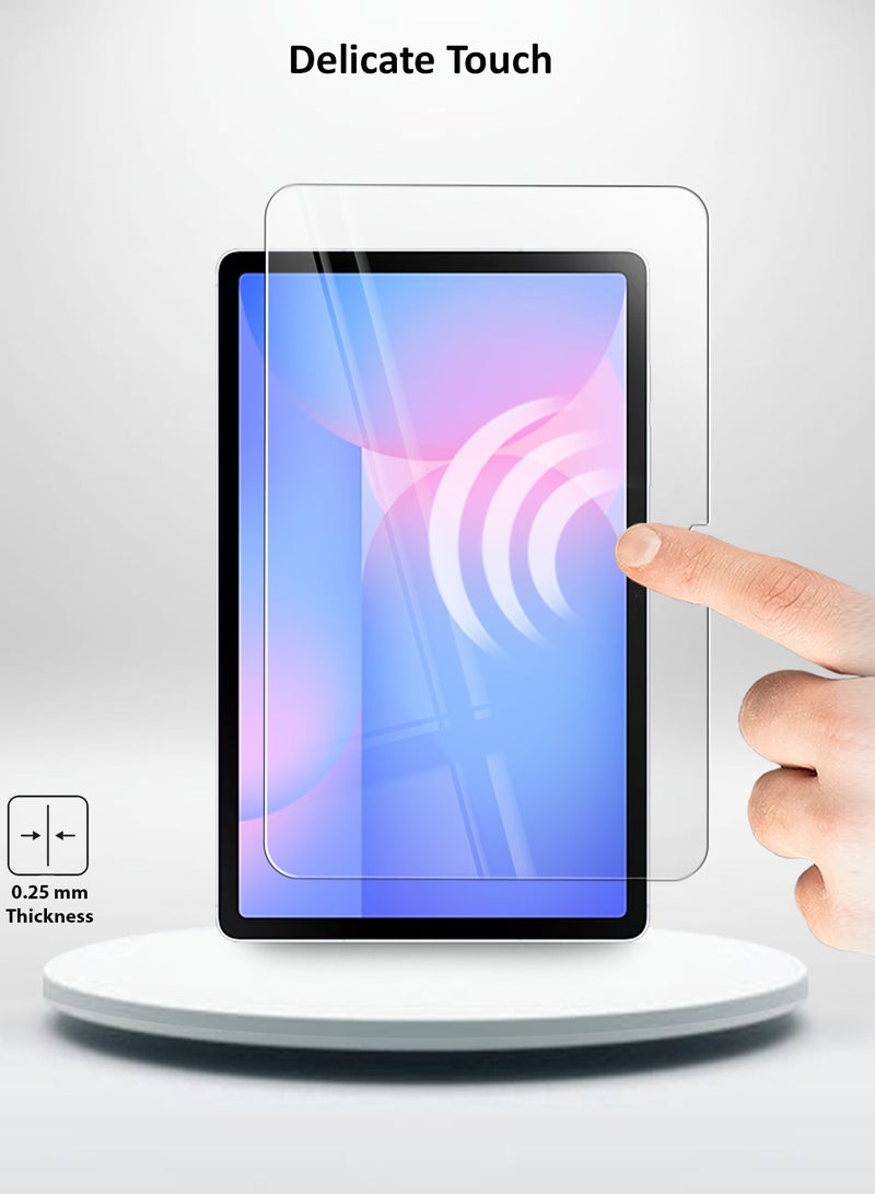 Techie 2 Pack of Samsung Galaxy Tab S10 11" 2024/ Tab S9 FE 10.9"/ Tab S9 2023/ Tab S8 2022/ Tab S7 2020 11 inch HD Clear Tempered Glass Screen Protector Bubble Free Easy Installation - Image 4