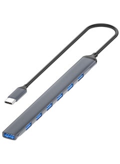 ADS-303C 7 Port USB 3.0 HUB Docking Station For Laptop / Tablet / PC, Type-C Port