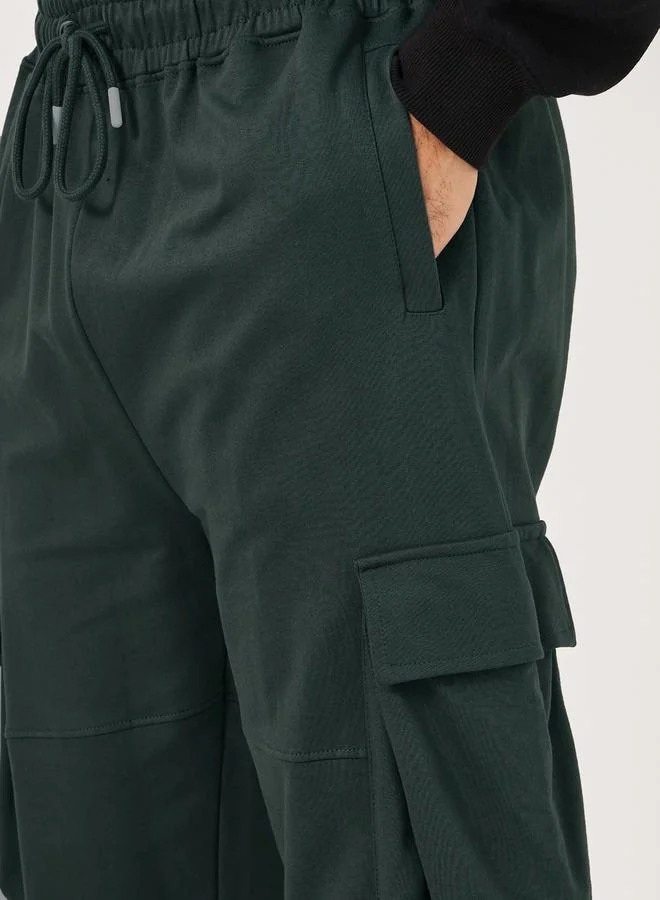 Styli Styli Oversized Cut and Sew Detail Cargo Joggers