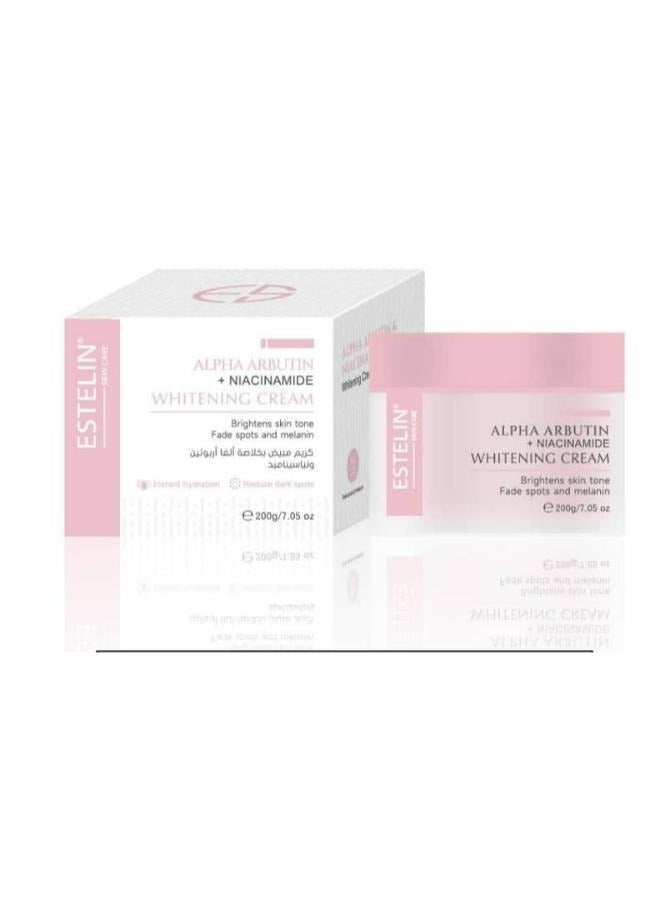 ESTELIN ALPHA ARBUTIN + NIACINAMIDE (Whitening) Cream 200g