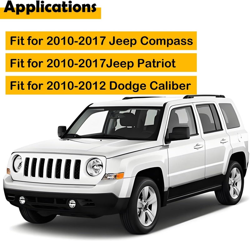 ELSOON Front Left Driver Side Outer Seat Trim Panel for Jeep Compass, Patriot, and Dodge Caliber - Image 3
