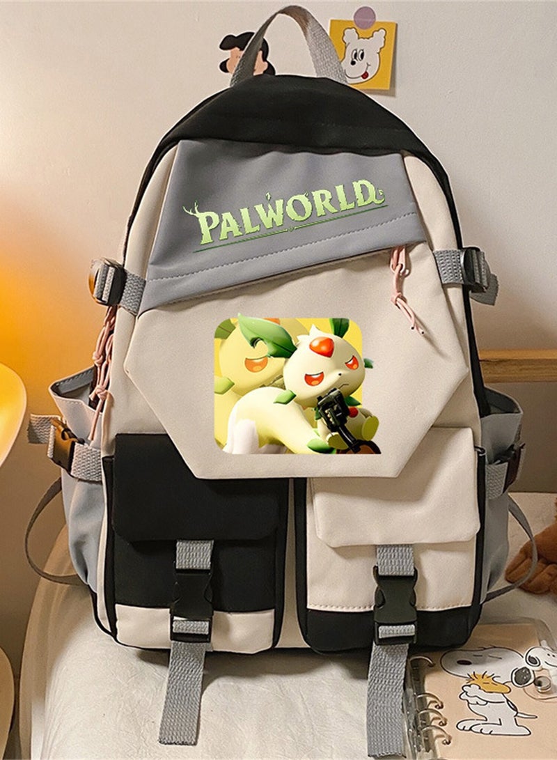 حقيبة ظهر إبداعية للطلاب من Games Palworld ذات سعة كبيرة - Image 2