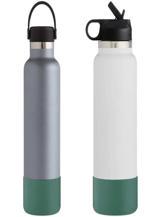 شيتا غطاء حماية من السيليكون CHEETAH لزجاجات المياه Hydroflask سعة 12-40 أونصة، خالٍ من مادة BPA، متوافق مع جميع زجاجات المياه ذات عرض قاعدة يتراوح بين 2.87 و3.56 بوصة - Image 4