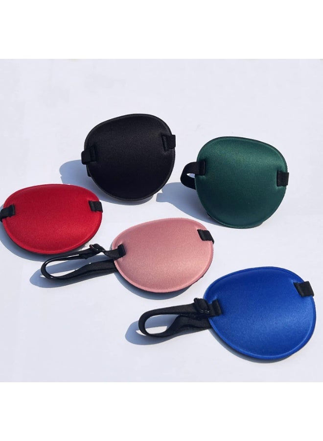 6 قناع العين ، قناع العين الناعمة ، قناع العين القابلة للتعديل للبالغين والأطفال ، قناع العين الكسول في العين اليسرى أو اليمنى ، تصميم ثلاثي الأبعاد ، تنفس ، مناسبة للتدريب الكسل - Image 4