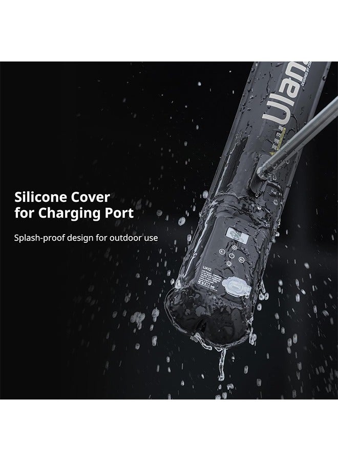 Ulanzi Ulanzi UA12 Bi-Color Inflatable Tube Light, Foldable LED Video Light for Photography, 2700K-6500K, 12W 2500mAh Rechargeable Photography Light Bar 1/4" Mount LED Lighting Wand Stick for Video Shooting - Image 5