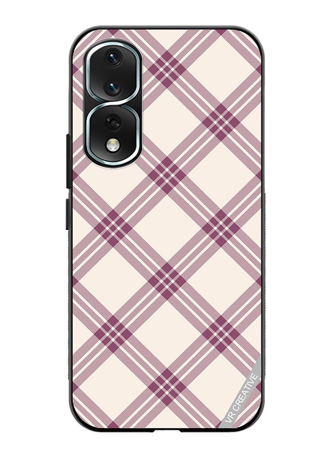 VR CREATIVE Protective Case Cover For Honor 80 Pro Tartan Scotland Seamless Plaid Design Multicolour - Image 1