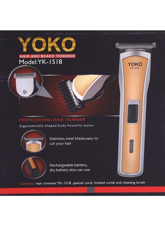 يوكو جولد يوكو YK 1518 ماكينة تهذيب الشعر واللحية - Image 1