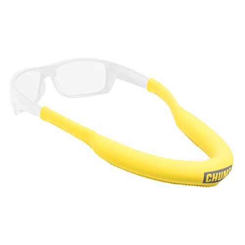 Chums Neo Megafloat Sunglass Retainer - Floating Neoprene Eyewear Strap for Large Frames (Yellow),One Size,12202108 - Image 1