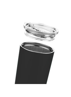 VAHDAM VAHDAM, Stainless Steel Tumbler (500ml) Black | Vacuum Insulated, Double Wall, Sweat-Proof Sipper with Lid for Hot and Cold Drinks | Coffee Mug  - Image 3