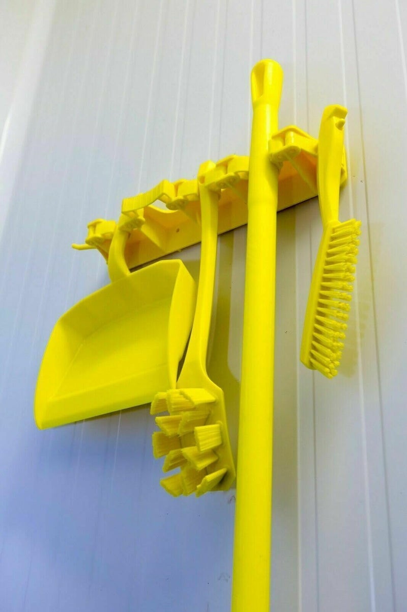 Vikan 41953 Brush,Narrow Hand,Stiff,11" x .75",PP/PBT,Blue - Image 4