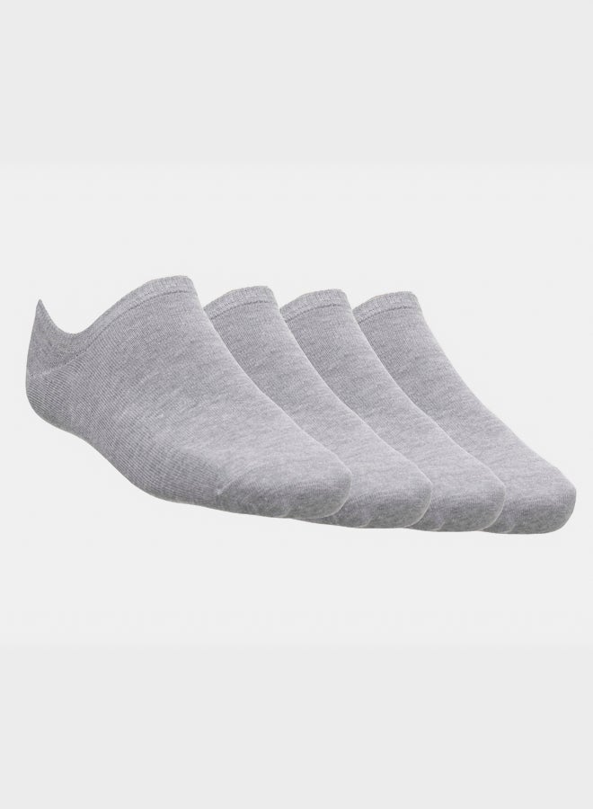 Kheyoot Hidden Grey 43- 46  Set Of 4 Socks - Image 1