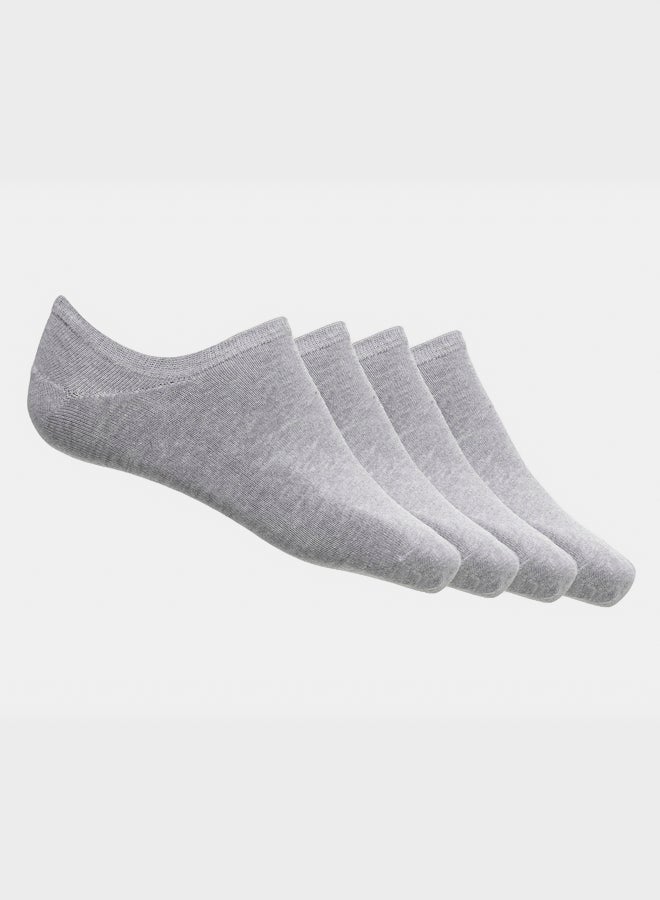 Kheyoot Hidden Grey 43- 46  Set Of 4 Socks - Image 3