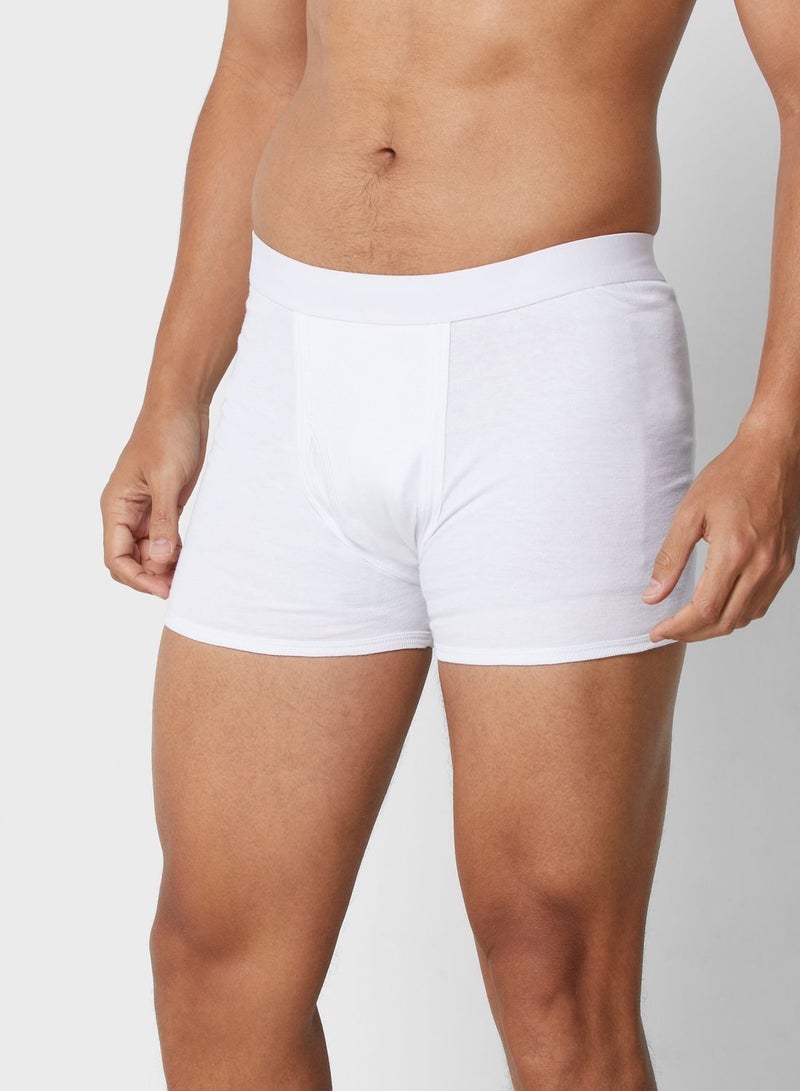 Seventy Five Basics 2 Pack Contrast Band Trunks With Antibacterial Finish  - Image 5