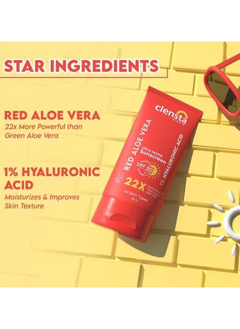 Red Aloe Matte Daily Sunscreen SPF 50 - pzsku/Z4F97BA92E32C2250DD5AZ/45/_/1734954587/5bae9f46-c5fd-48b7-be49-e1ca65ee7e2c