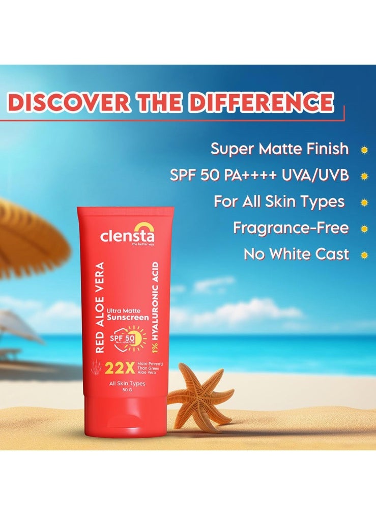 Red Aloe Matte Daily Sunscreen SPF 50 - pzsku/Z4F97BA92E32C2250DD5AZ/45/_/1734955073/03e0ed2a-7f80-4349-b9fb-53e2cd60c1cf