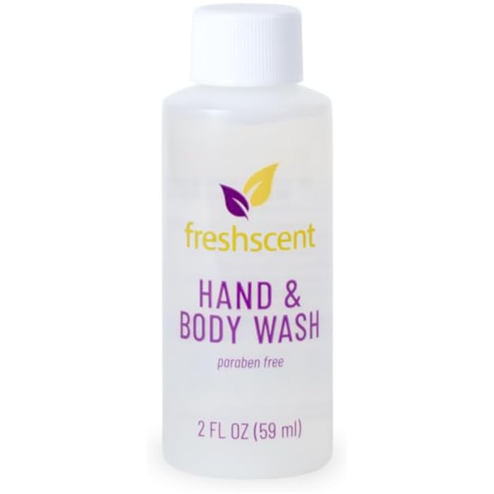 Hand & Body Wash 2 oz. (clear bottle) 96's units/cs