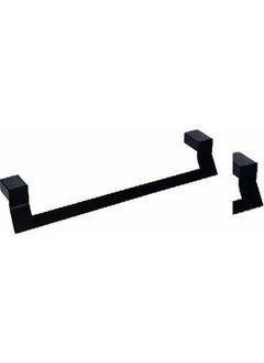 Azm Hırdavat Azm Hardware Decor Long Towel Holder Matte Black (Ss 304 003 04) 