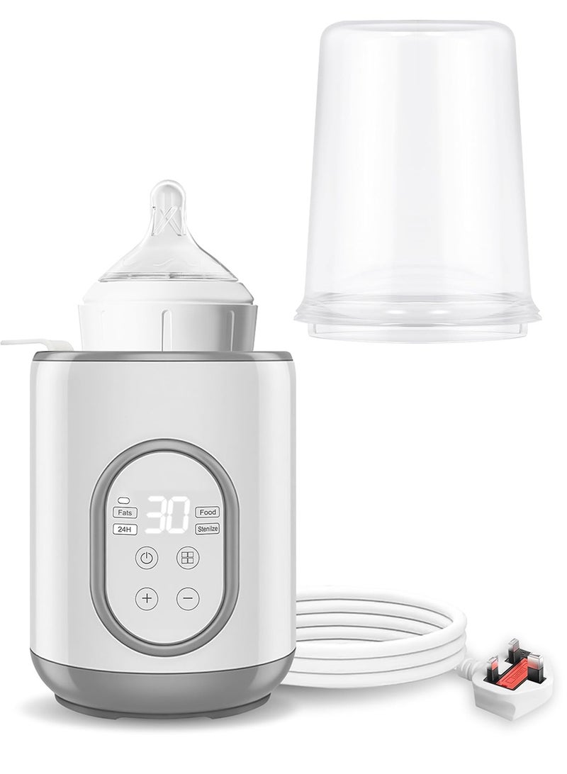 NajmStyle Baby Bottle Warmer 8-in-1 with Digital LCD & Timer, Smart Temperature Control and Automatic Shut-Off, Food Warmer & Steriliser BPA-Free Warmer for Breastmilk or Formula - Image 1