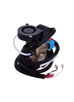 Full Assembled Extruder Hotend Kit with Aluminum Heating Block 0.4mm Nozzle Cooling Fan 24V Compatible with Creality Ender-3/Ender-3 Pro 3D Printer