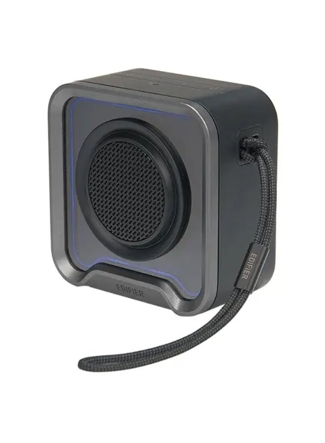 Edifier QS20 Portable Bluetooth Speaker, 6W RMS, 12H Playtime, IP67 Waterproof, Stereo Pairing, TempoAbyss Light Effects, Bluetooth 6.0, Built-in Mic