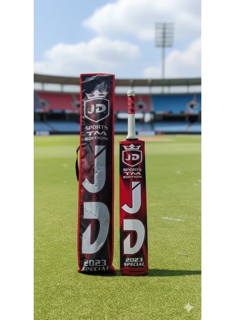 JD Sports TM Edition 2023 Cricket Bat with Premium Carry Case – Lightweight & Durable for All Levels - Image 4