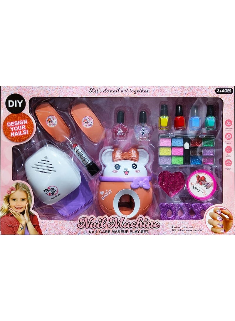 Kids Makeup and Nail Set, Kids Makeup and Nail Kit, Kids Makeup and Nail Bag, Girls Makeup and Nail Case, Kids Beauty Set, Girls Beauty Kit, Kids Makeup Set, Kids Makeup Kit, Kids Cosmetic Bag, Kids Makeup Case, Kids Beauty Salon Set, Kids Makeup and Nail Art Play Set, Kids Beauty Salon Play Set, Kids Nail Art Kit, Kids Nail Decoration Set, Kids Manicure Kit, Kids Manicure and Makeup Set, Kids Beauty Accessories Kit, Washable Kids Makeup Set, Safe Makeup Kit for Kids, Girls Makeup Set with Nail Polish, Girls Makeup and Nail Play Set, Kids Beauty Kit, Kids Beauty Bag, Kids Fashion and Beauty Set, Kids Beauty Accessories Set, Princess Makeup Set for Kids, Kids Spa and Beauty Set, Professional Kids Makeup Kit, Kids Beauty Play Set. - Image 3