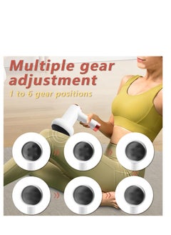 iCare Cellulite Massager Body Sculpting Machine,6 Adjustable Intensities Electric deep Tissue Massager Cellulite Remover with 5 Pads for Toning Abdomen, Legs, Arms and Thighs  - Image 4