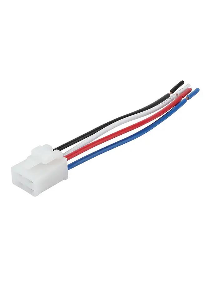 1pc Heavy Duty Car AC Relay Socket With Wiring Harness SPST Quick Connect - Image 3