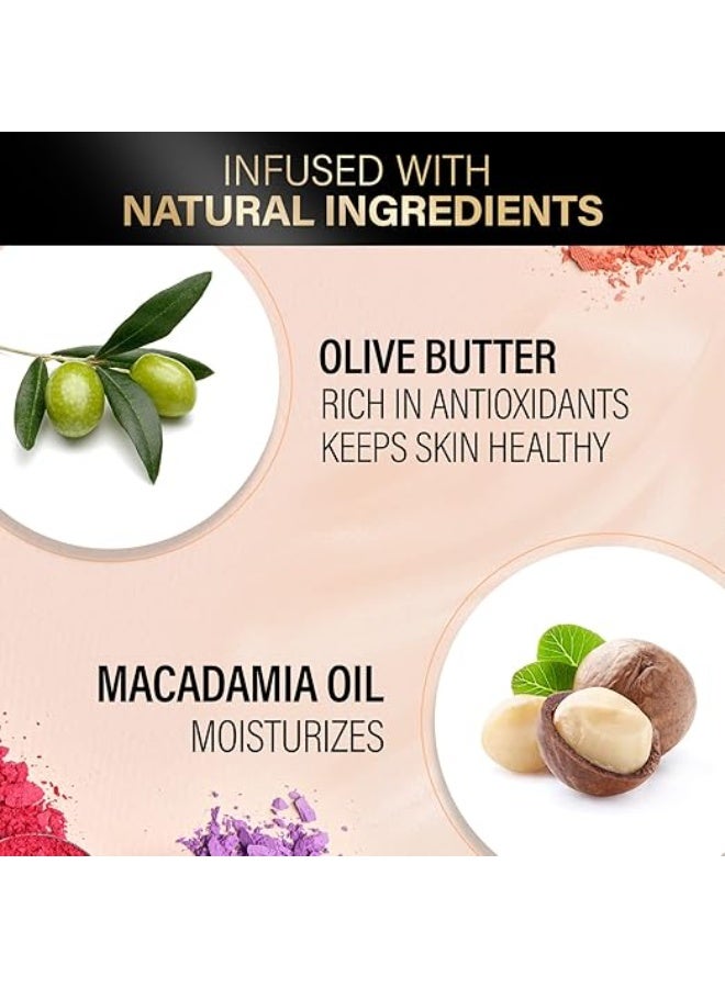 FACESCANADA 6 in 1 Eyeshadow Palette - Hopeless Romantic 01, 6g | Olive Butter & Macadamia Oil | Vibrant Colors | Highly Pigmented | Easily Blendable | Silky Satin Texture | No Crease | Cruelty-Free - Image 2