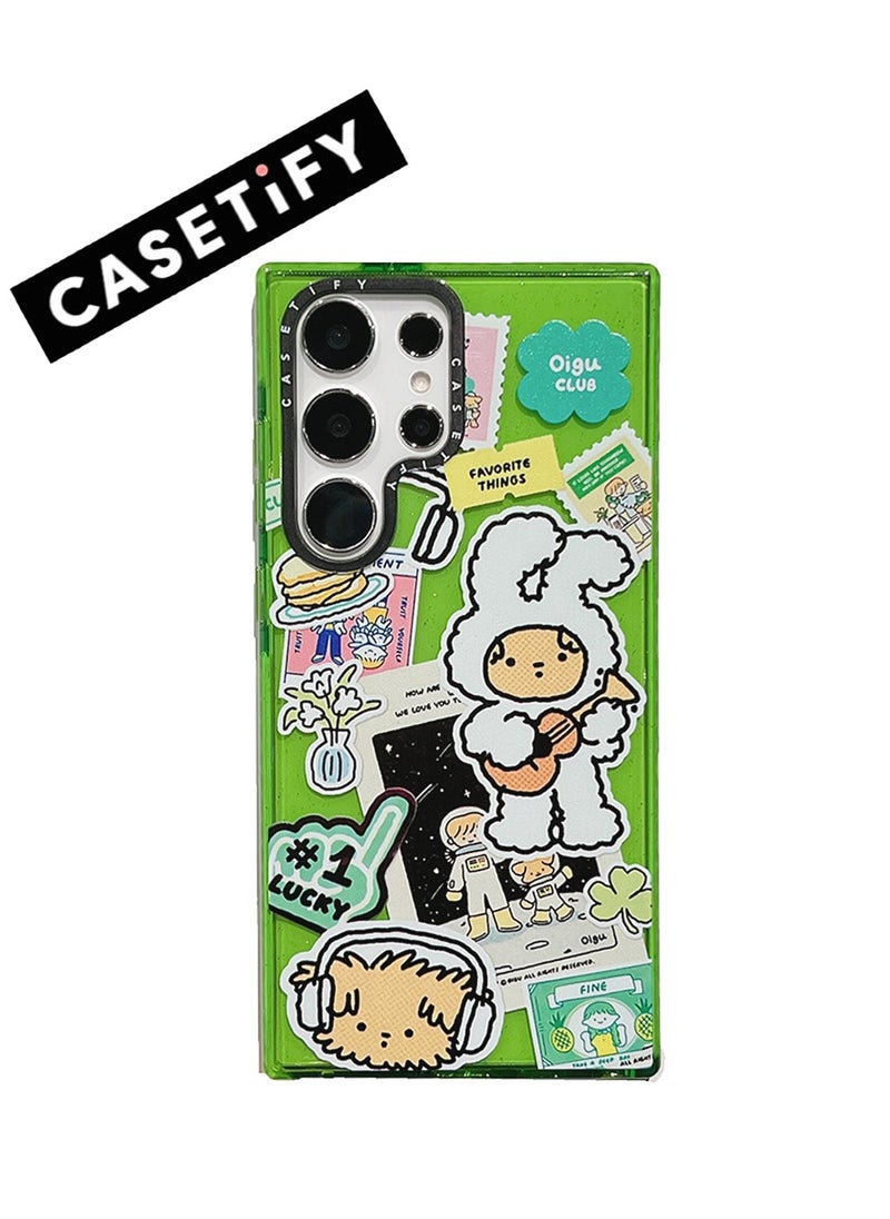 Casetify - Samsung Galaxy S23 Ultra 'Cheese Pup Adventure' Series Case - Image 1