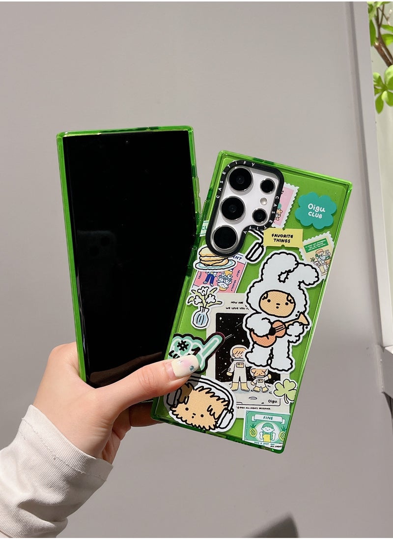 Casetify - Samsung Galaxy S23 Ultra 'Cheese Pup Adventure' Series Case - Image 1