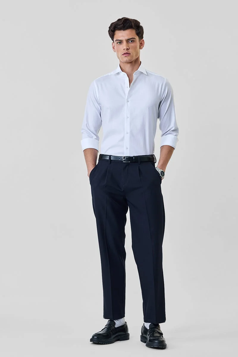 SNITCH Slim Fit 100% Cotton Luxe Shirt