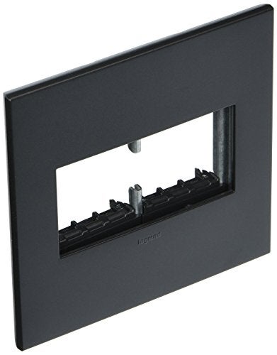Adorne Legrand adorne Graphite, 2-Gang Wall Plate, AWP2GGR4 - Image 3