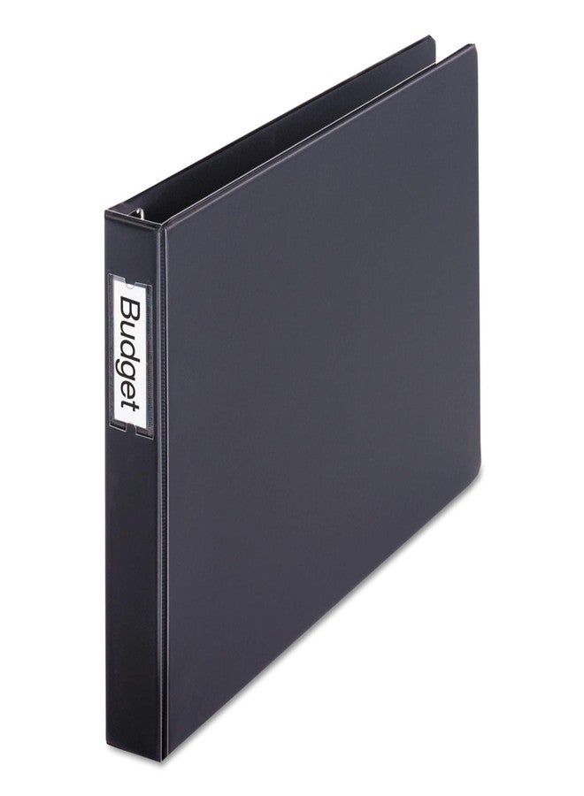 Cardinal EasyOpen Tabloid 11" x 17" Locking Slant-D Ring Binder, 1-1/2", Black