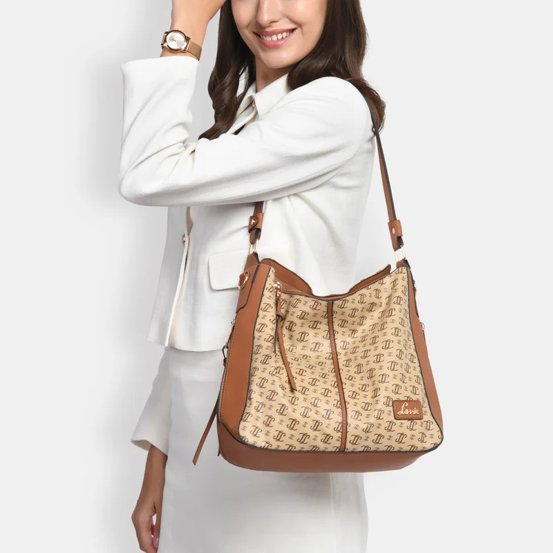 Lavie Woman's Clair Large Hobo Handbag(TAUPE)