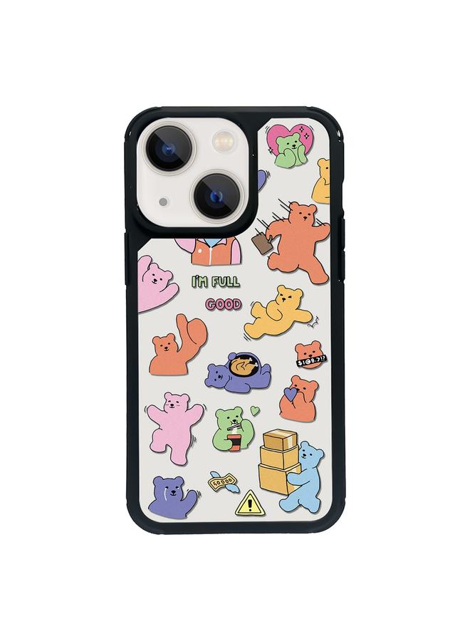 اس-توب جراب لهاتف iPhone 13 بتصميم حصري من البولي كربونات بنمط تغطية كاملة - Image 1