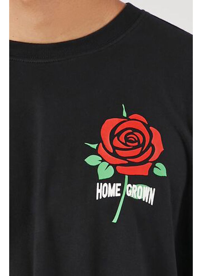 FOREVER 21 Rose Graphic Tshirt - Image 5