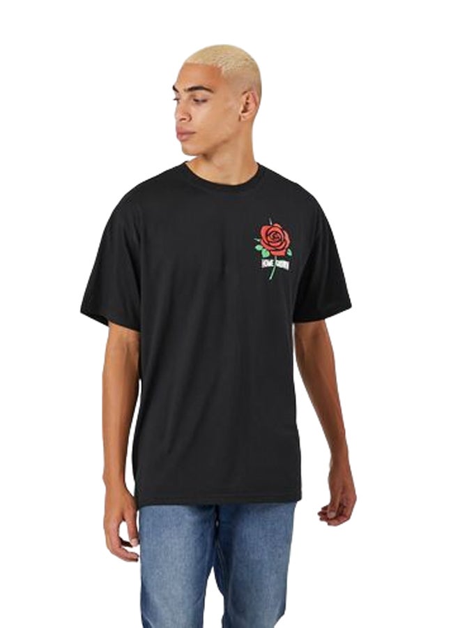 FOREVER 21 Rose Graphic Tshirt - Image 1