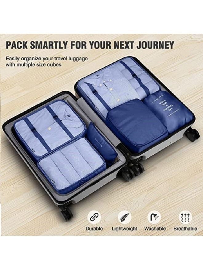 Generic - 6-Piece Waterproof Luggage Set - Image 1
