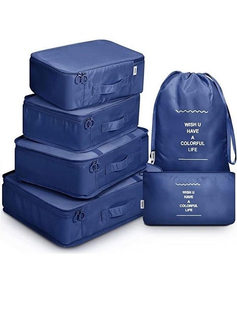 6-Piece Waterproof Luggage Set