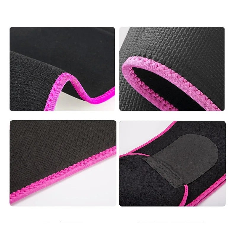 Bluejw Neoprene Waist Trainer Corset Body Shaper - Waist Trimmer Tummy Slimming Belt - Fitness Waist Support Gym Sweat Belt - Lumbar Back Support - Image 4