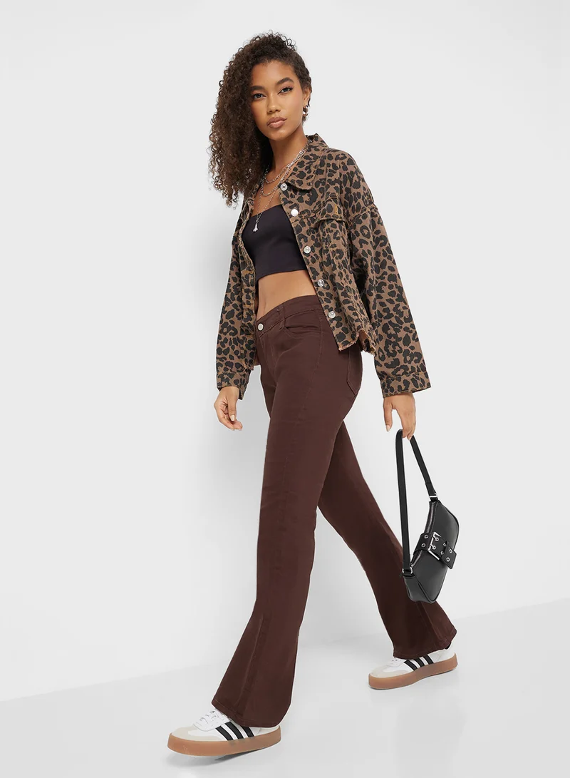 جينجر Slim Flare Jeans