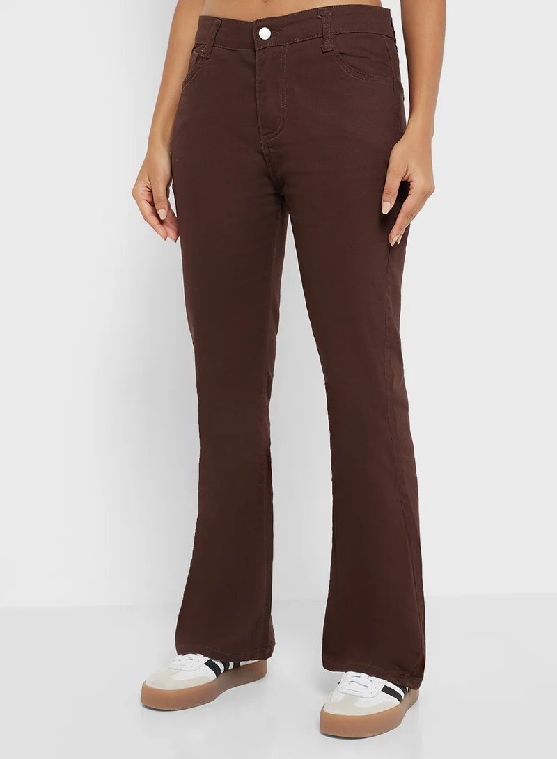 جينجر Slim Flare Jeans