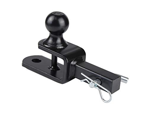 TOPTOW ATV/UTV Trailer Hitch Towing Ball Mounts, 2-Inch Ball, Clevis Pin, Fits 1 1/4-Inch Receiver - Image 3