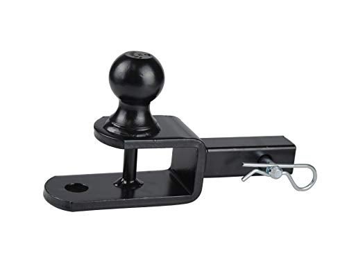 TOPTOW ATV/UTV Trailer Hitch Towing Ball Mounts, 2-Inch Ball, Clevis Pin, Fits 1 1/4-Inch Receiver - Image 4